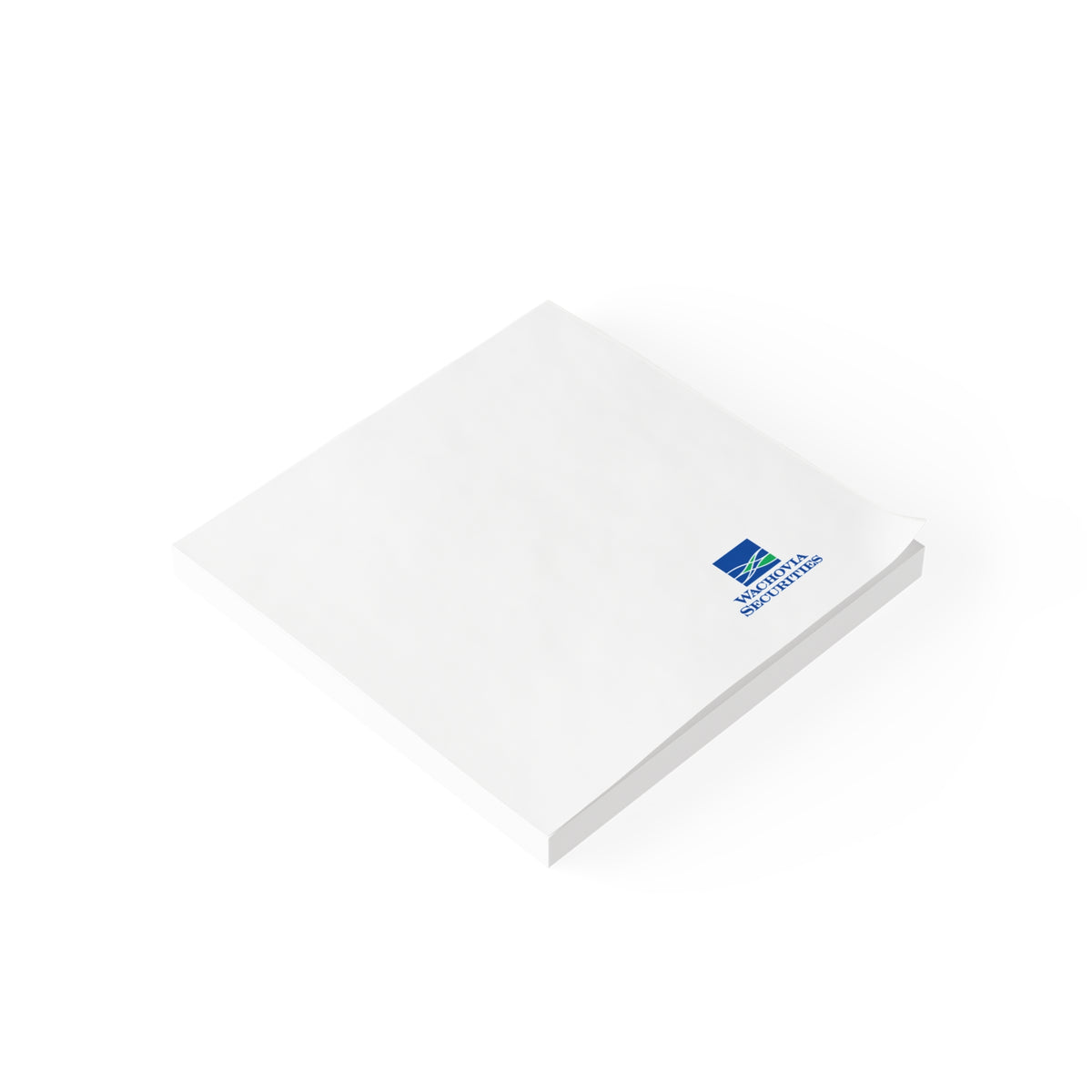 Wachovia Securities Sticky Post-it Note Pad