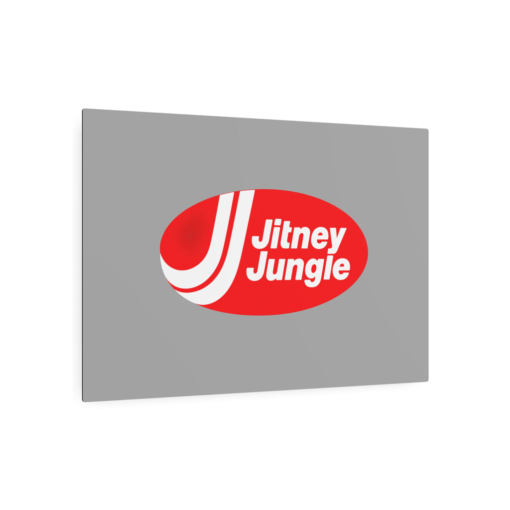 Jitney Jungle Metal Sign