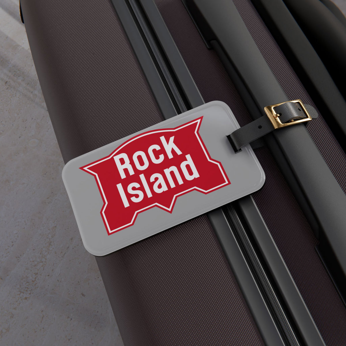 Chicago, Rock Island and Pacific Railroad Luggage Tag