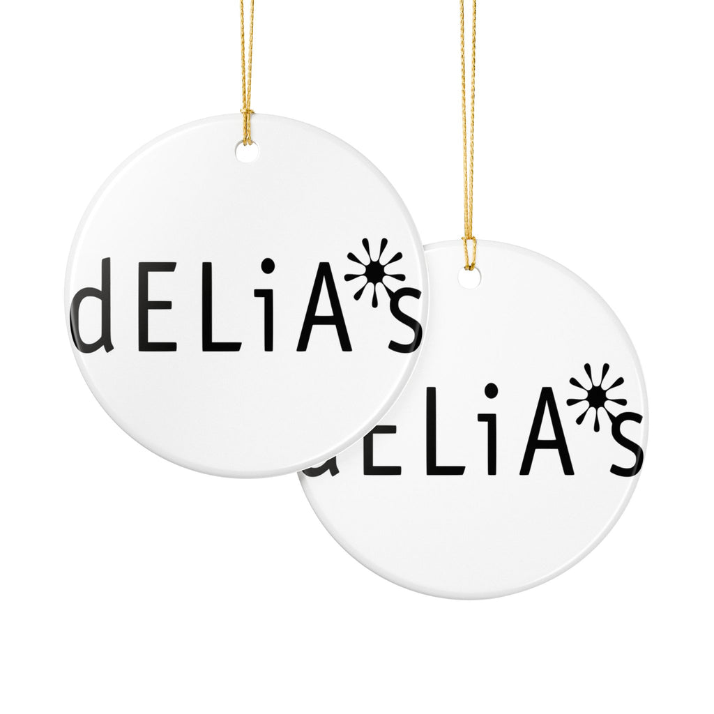 Delia's Ceramic Ornament