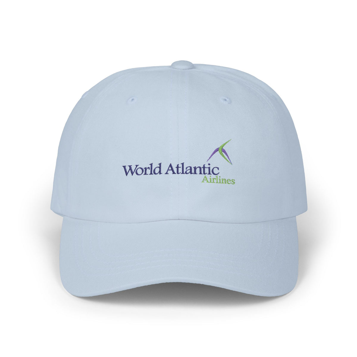 World Atlantic Airlines Embroidered Dad Cap Hat