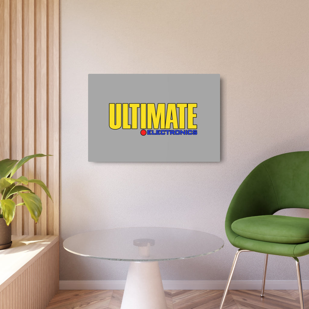 Ultimate Electronics Metal Sign
