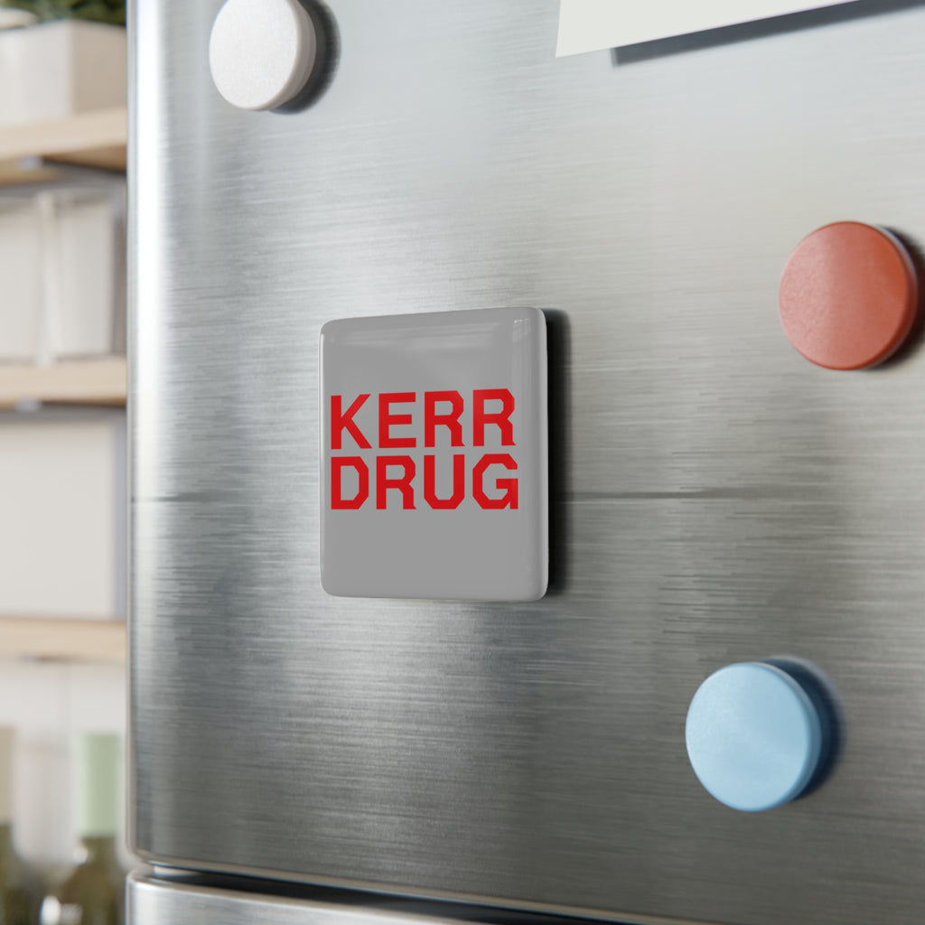 Kerr Drug Square Porcelain Fridge Magnet
