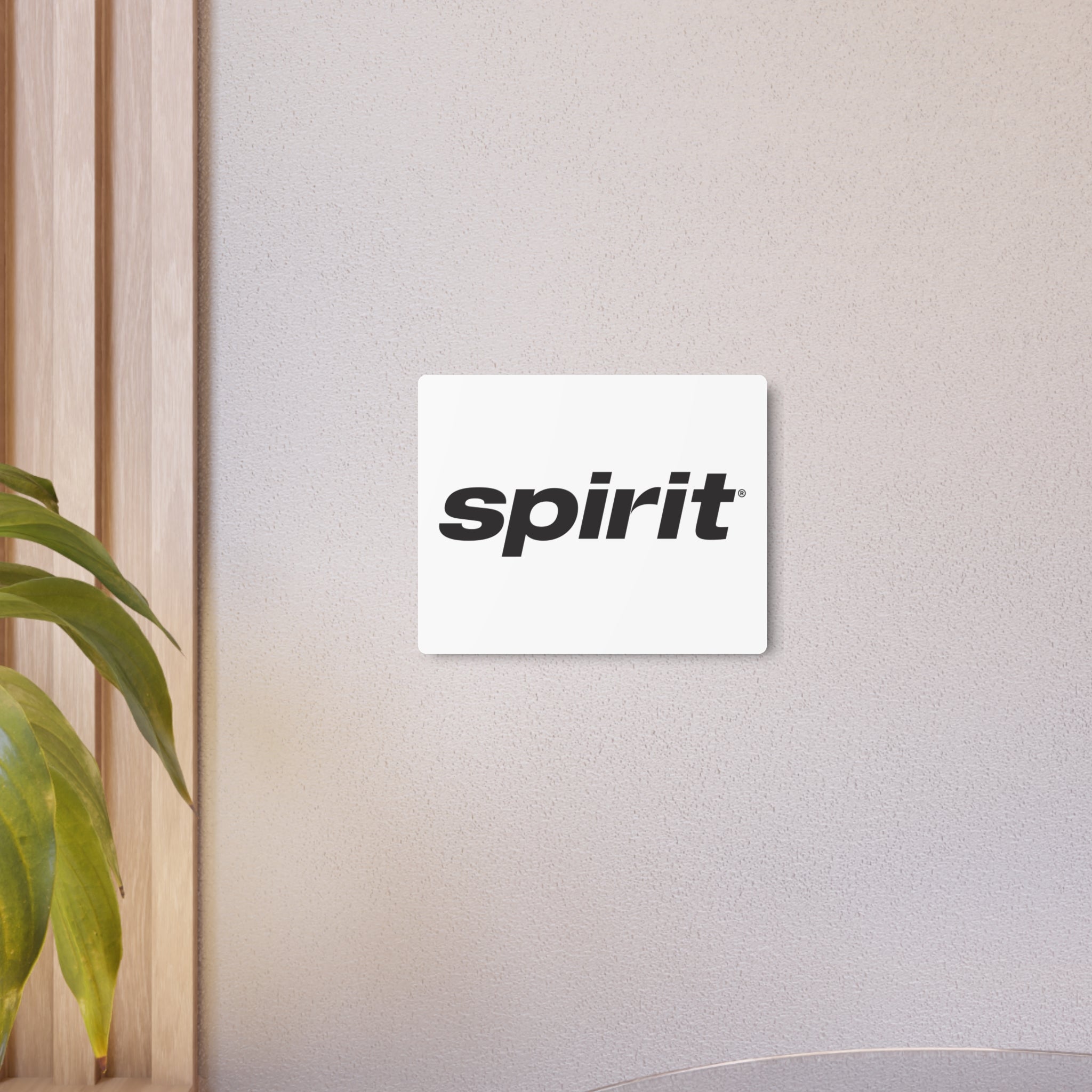 Spirit Airlines Metal Sign