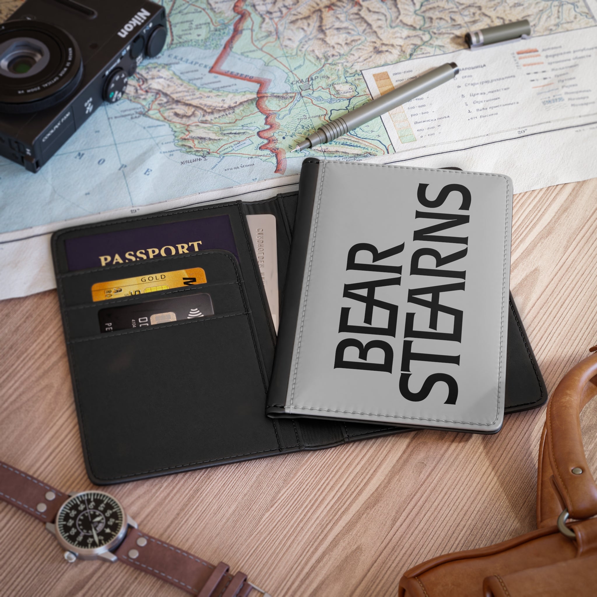 Bear Stearns Passport Cover