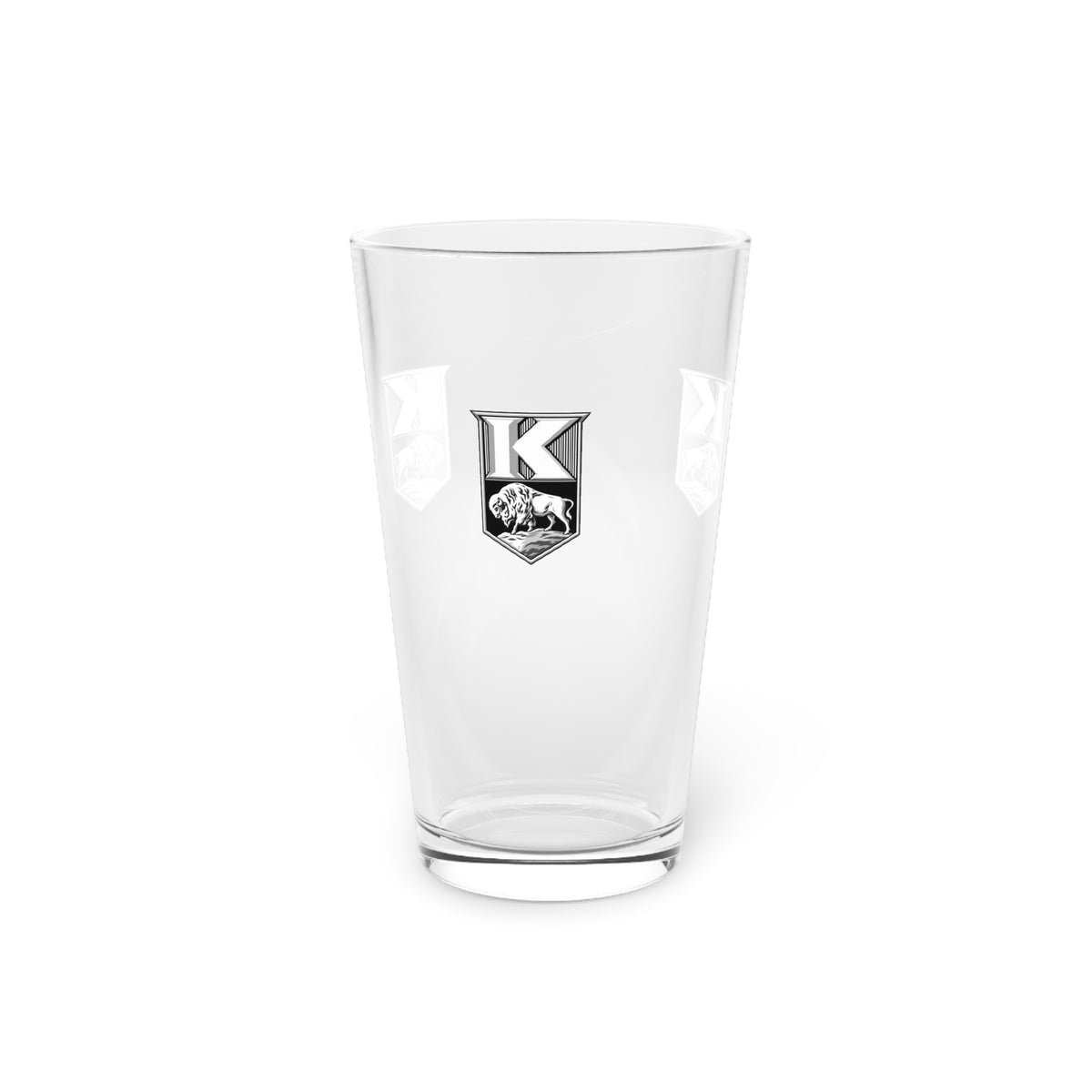 Kaiser Motors 16oz Pint Glass