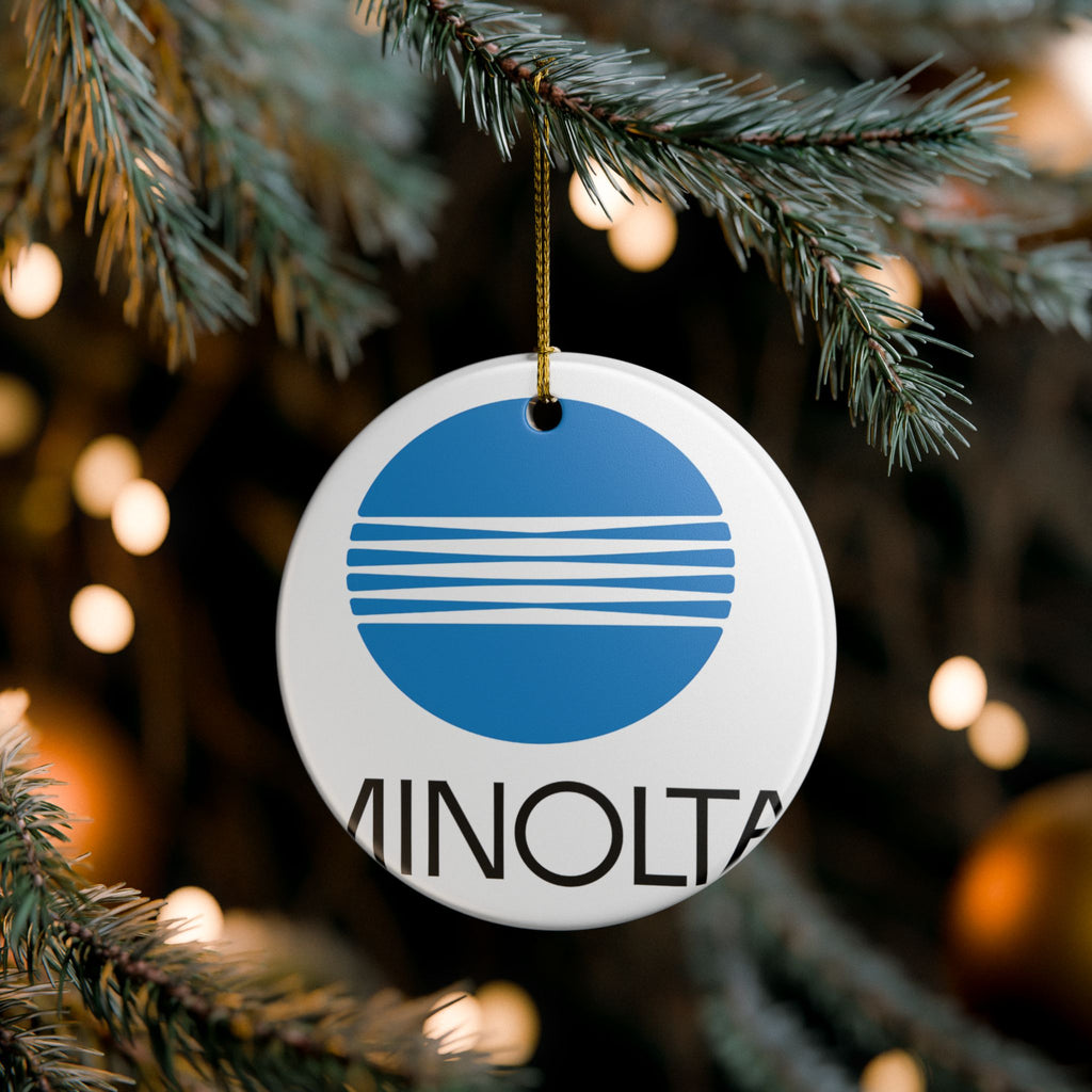 Minolta Ceramic Ornament