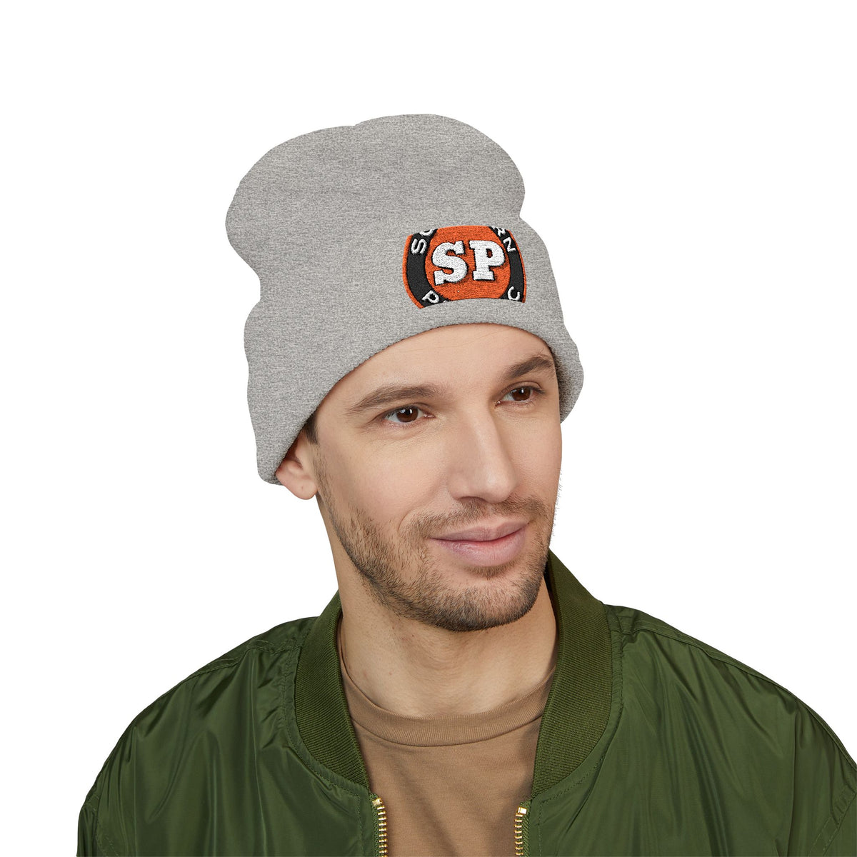 Southern Pacific Railroad Cuffed Beanie