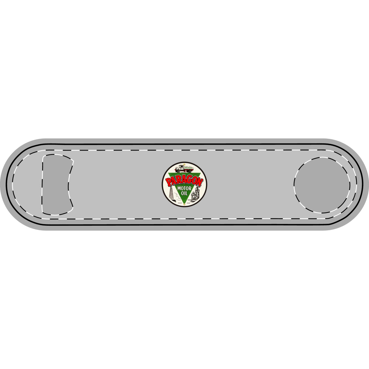 Paragon Oil Metal Bottle Opener
