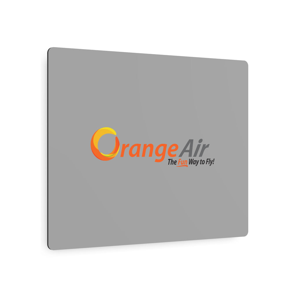 Orange Air Metal Sign