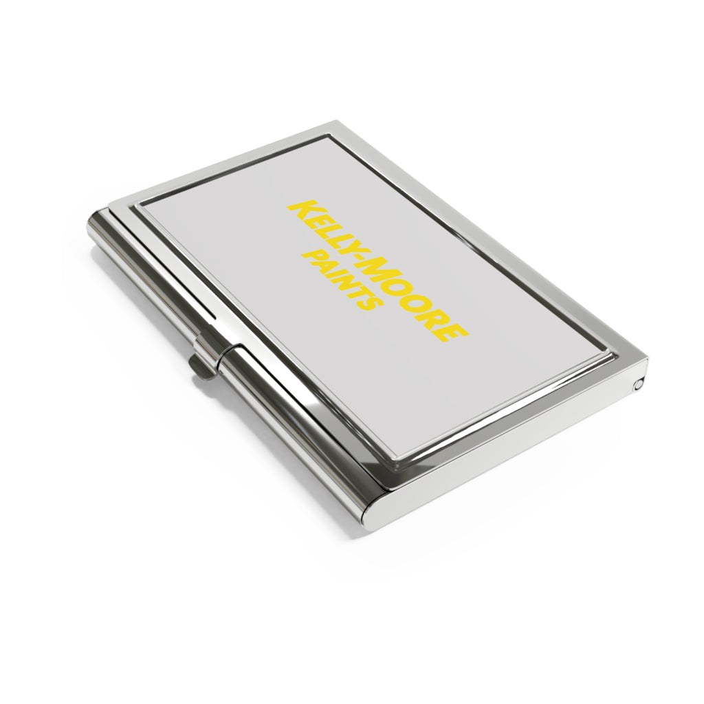 Kelly-Moore Paints Metal Business Card Holder