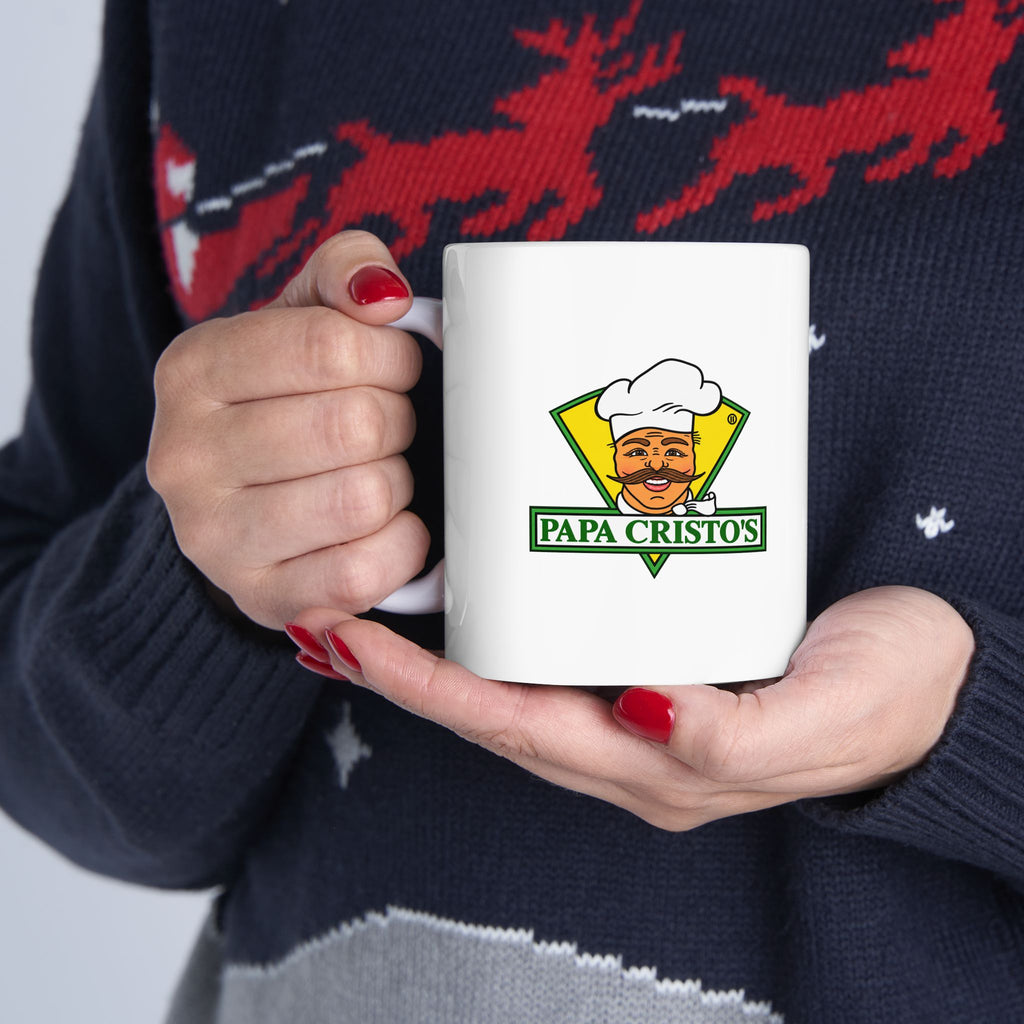 Papa Cristo's Ceramic Coffee Mug