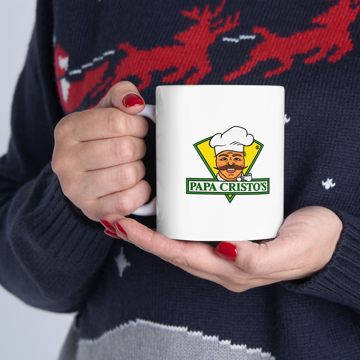 Papa Cristo's Ceramic Coffee Mug