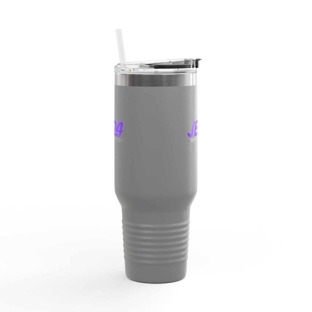 Jet 24 International Airways 40oz Insulated Travel Mug Stainless Tumbler