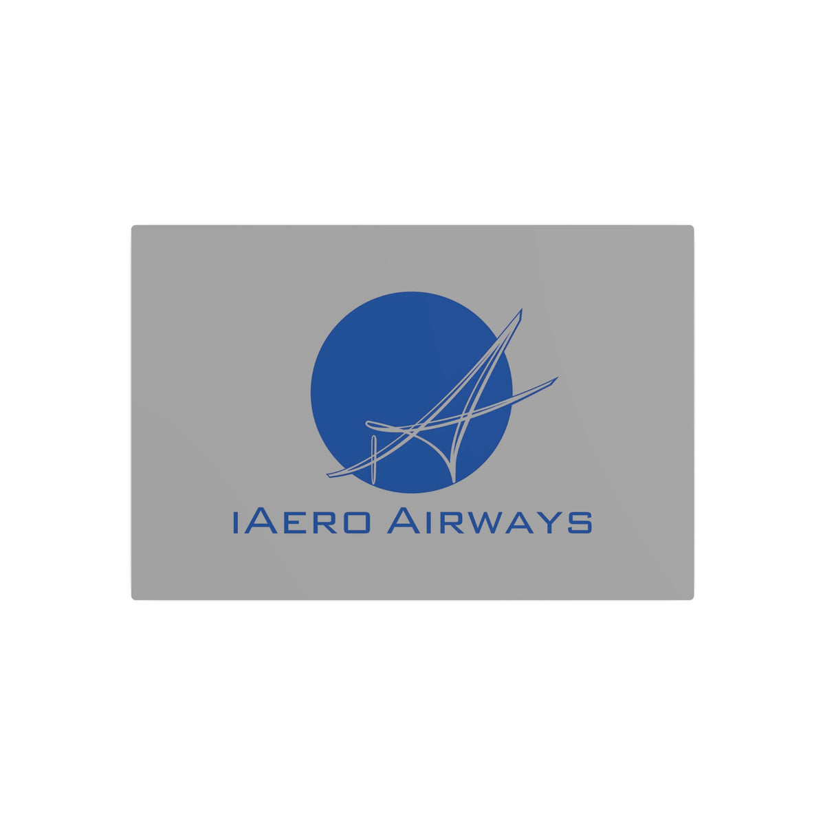 iAero Airways Metal Sign