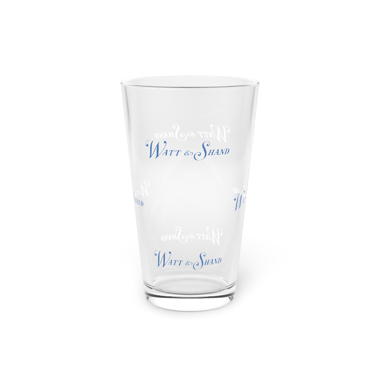 Watt & Shand 16oz Pint Glass