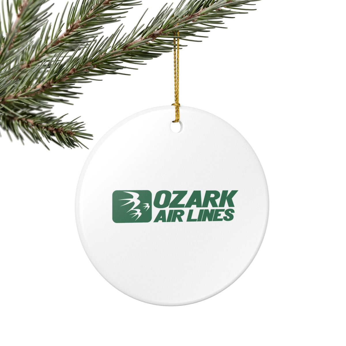 Ozark Air Lines Ceramic Ornament