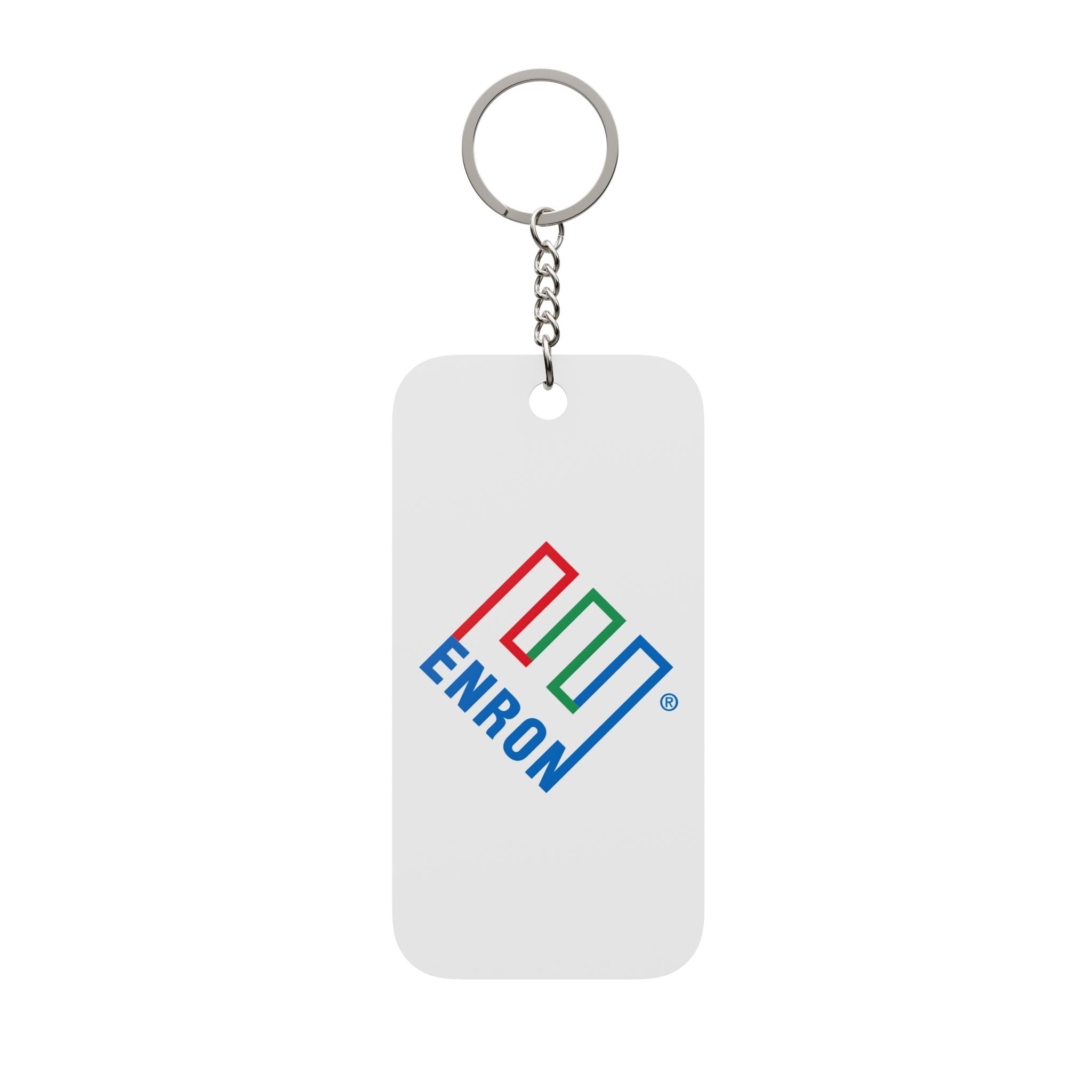 Enron Double-Sided Keychain Charm