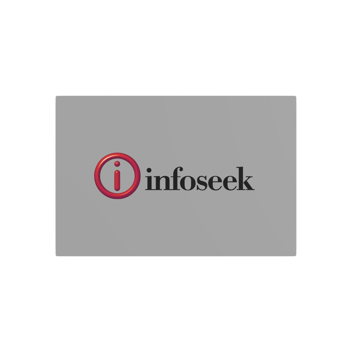 Infoseek Metal Sign