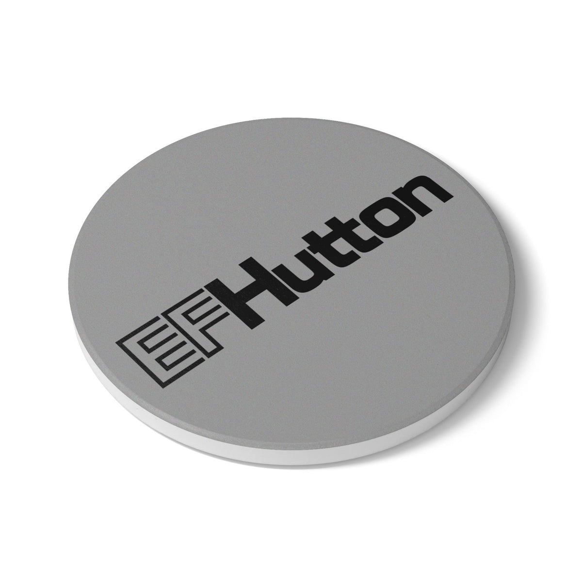 E. F. Hutton Ceramic Coaster