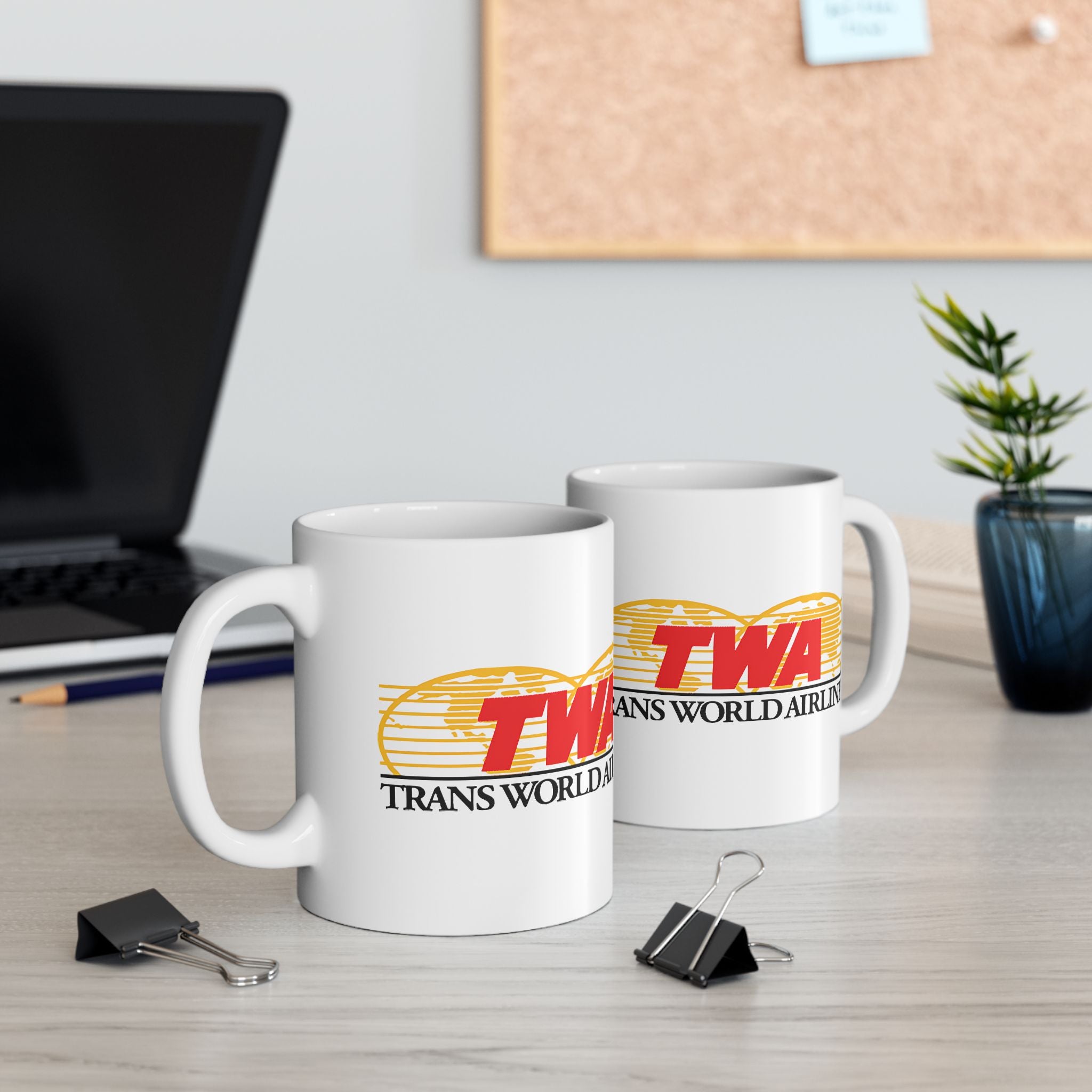 Trans World Airlines (TWA) Ceramic Coffee Mug