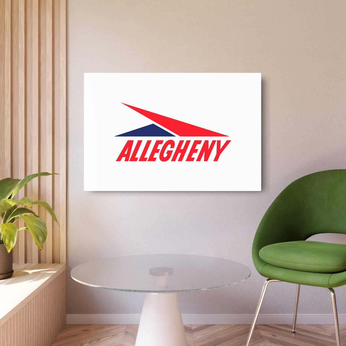 Allegheny Airlines Metal Sign