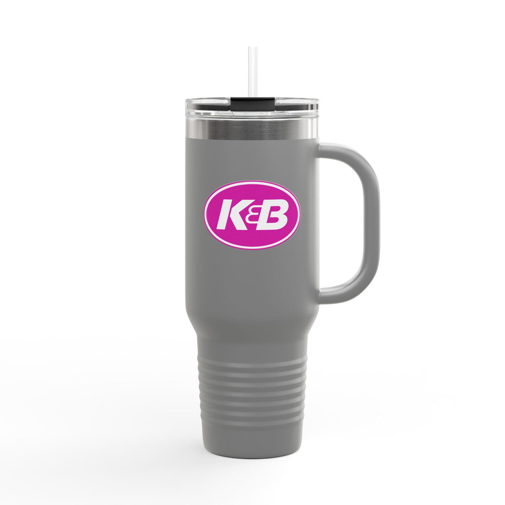 K&B (Katz & Besthoff) 40oz Insulated Travel Mug Stainless Tumbler