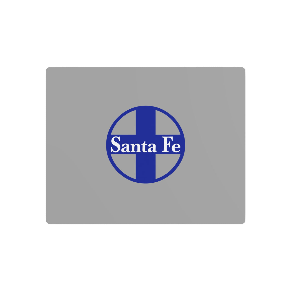 Atchison Topeka and Santa Fe Railway Metal Sign