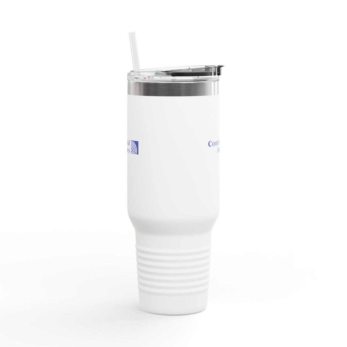 Continental Airlines 40oz Insulated Travel Mug Stainless Tumbler