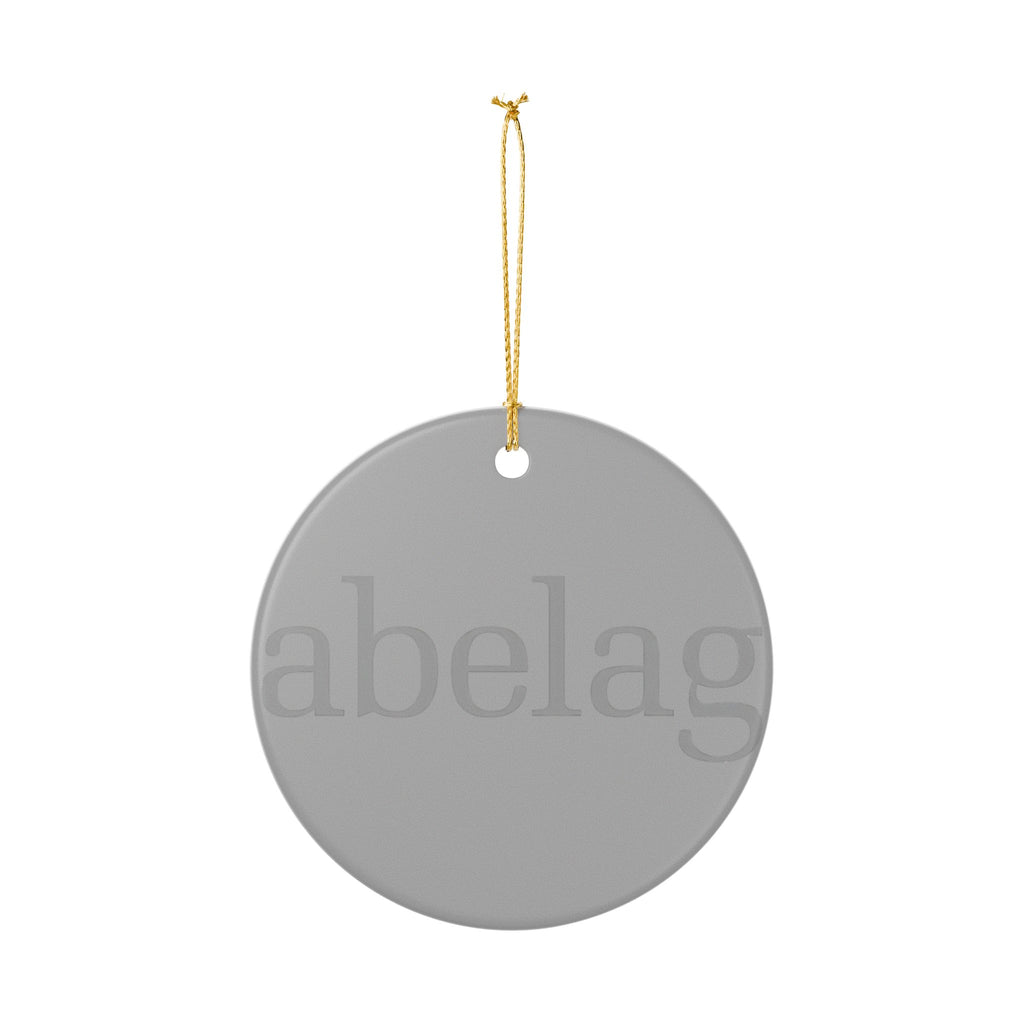 Abelag Aviation Ceramic Ornament