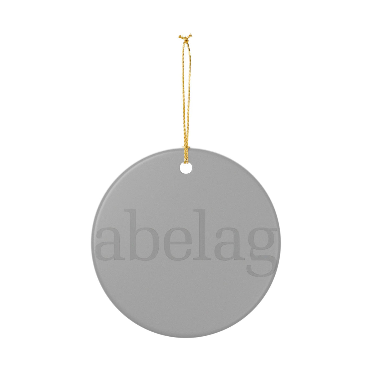 Abelag Aviation Ceramic Ornament
