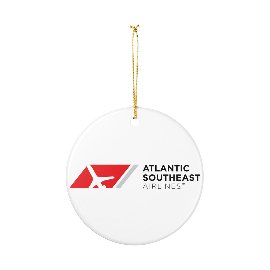 Atlantic Southeast Airlines Ceramic Ornament