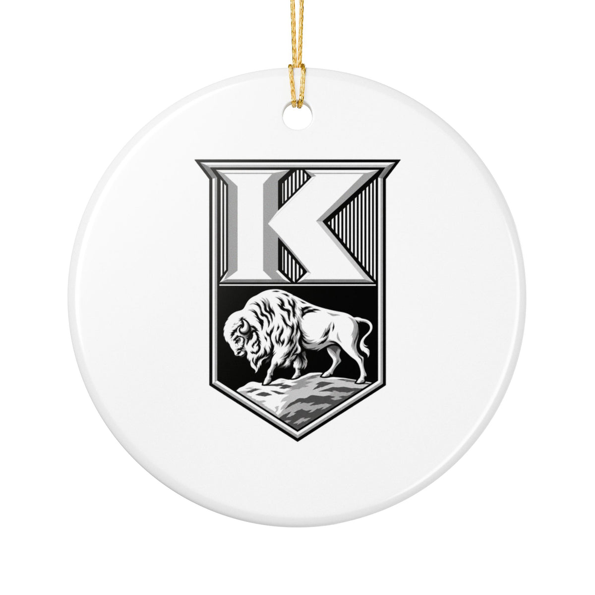 Kaiser Motors Ceramic Ornament