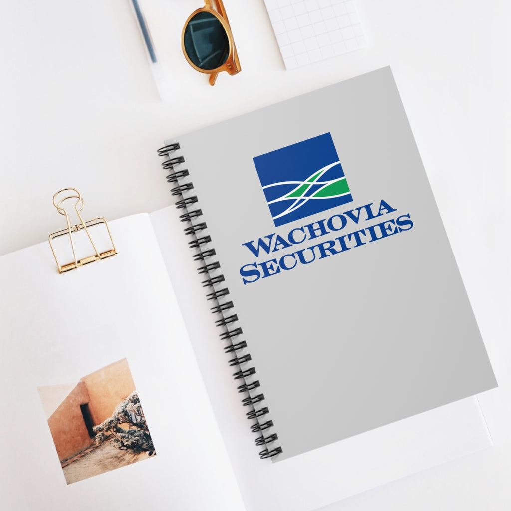 Wachovia Securities Spiral Notebook