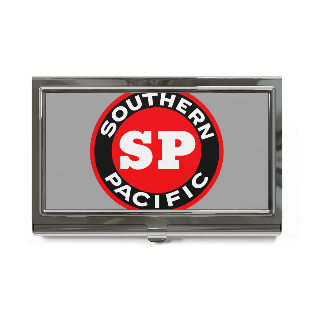 Southern Pacific Railroad Metal Business Card Holder