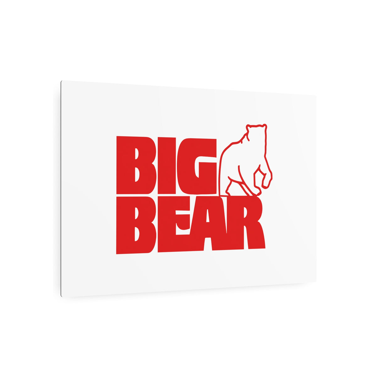 Big Bear Stores Metal Sign