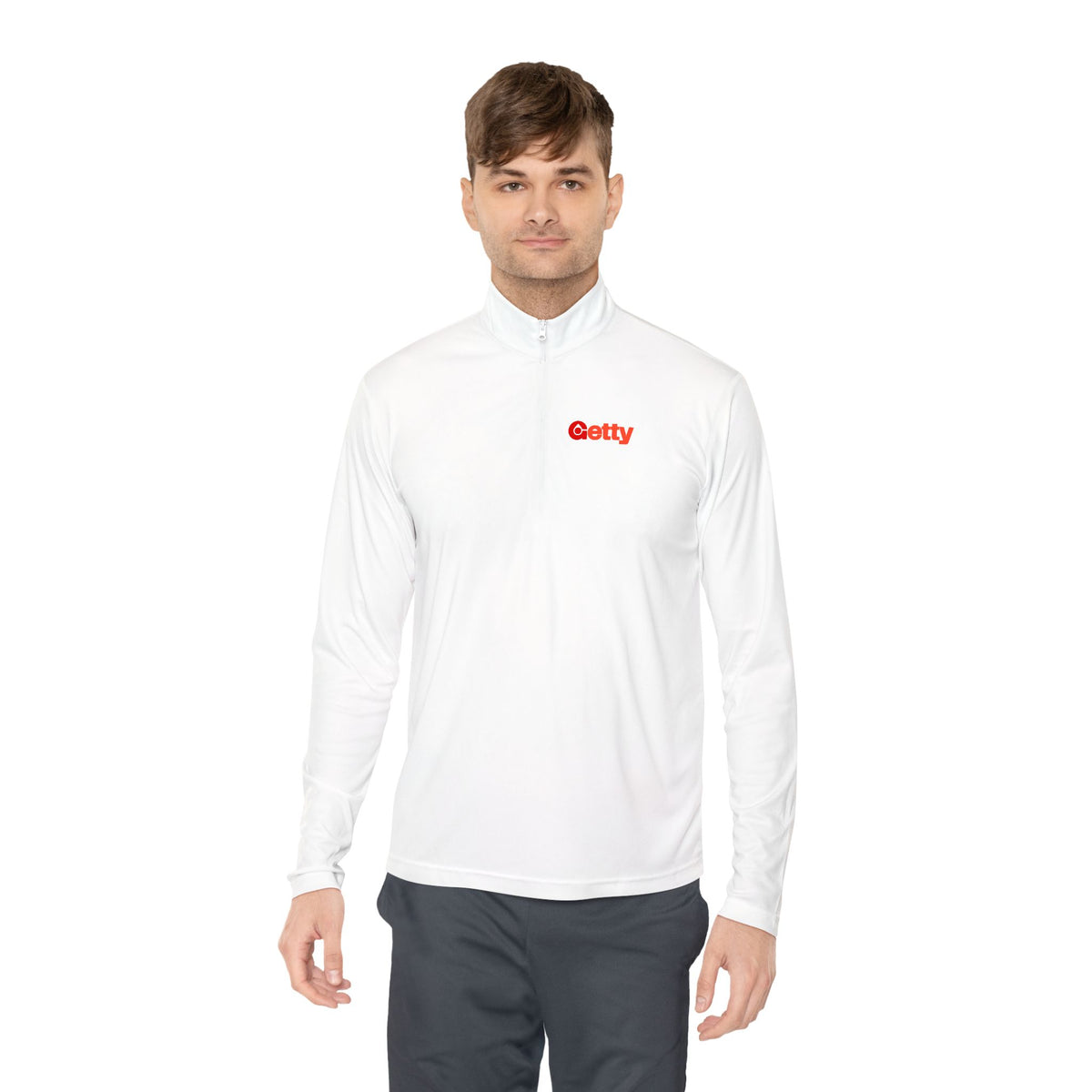 Getty Oil Unisex Quarter Zip Pullover