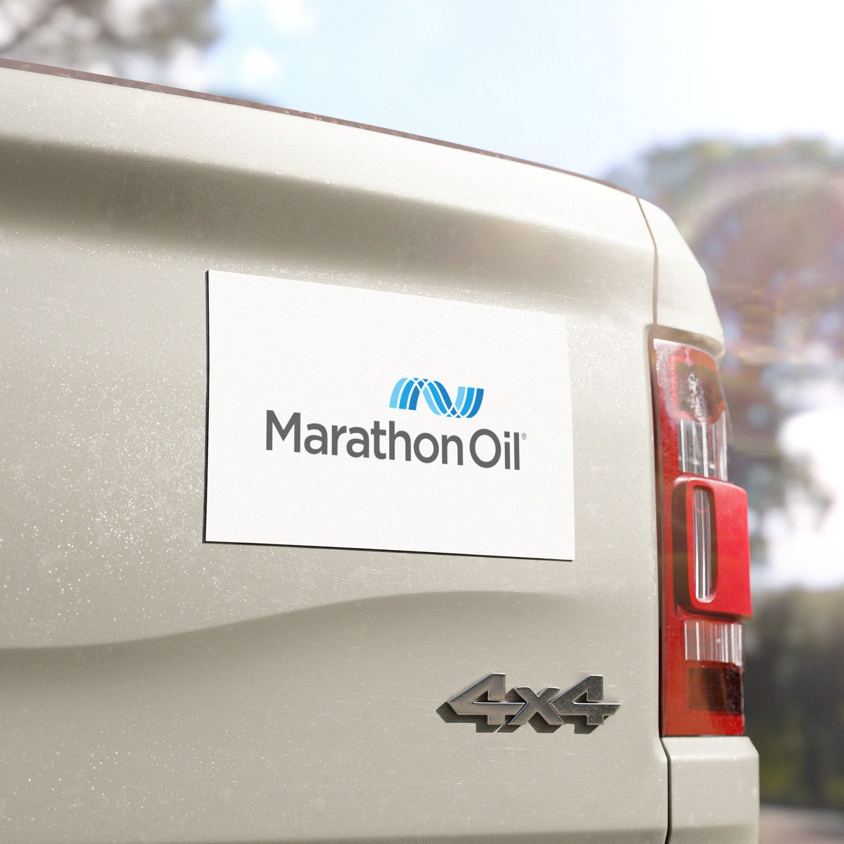 Marathon Oil Car Magnet
