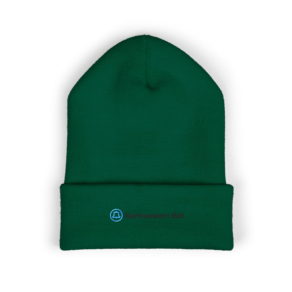 Northwestern Bell Cuffed Beanie