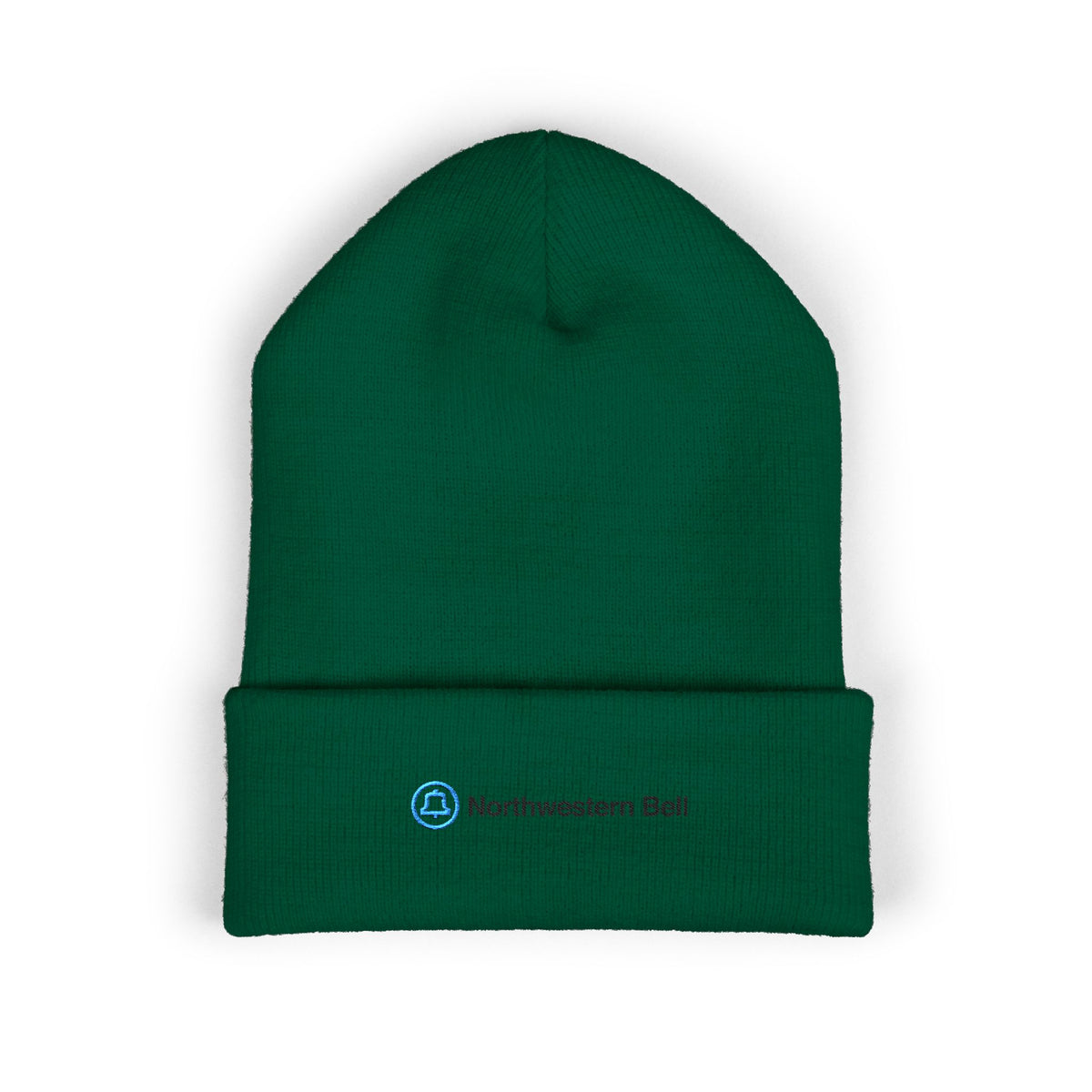 Northwestern Bell Cuffed Beanie