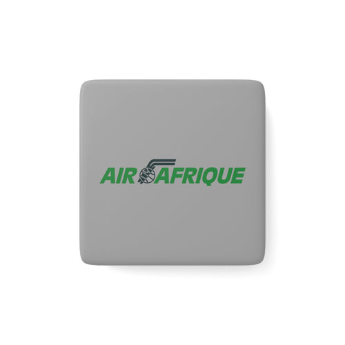 Air Afrique Square Porcelain Fridge Magnet