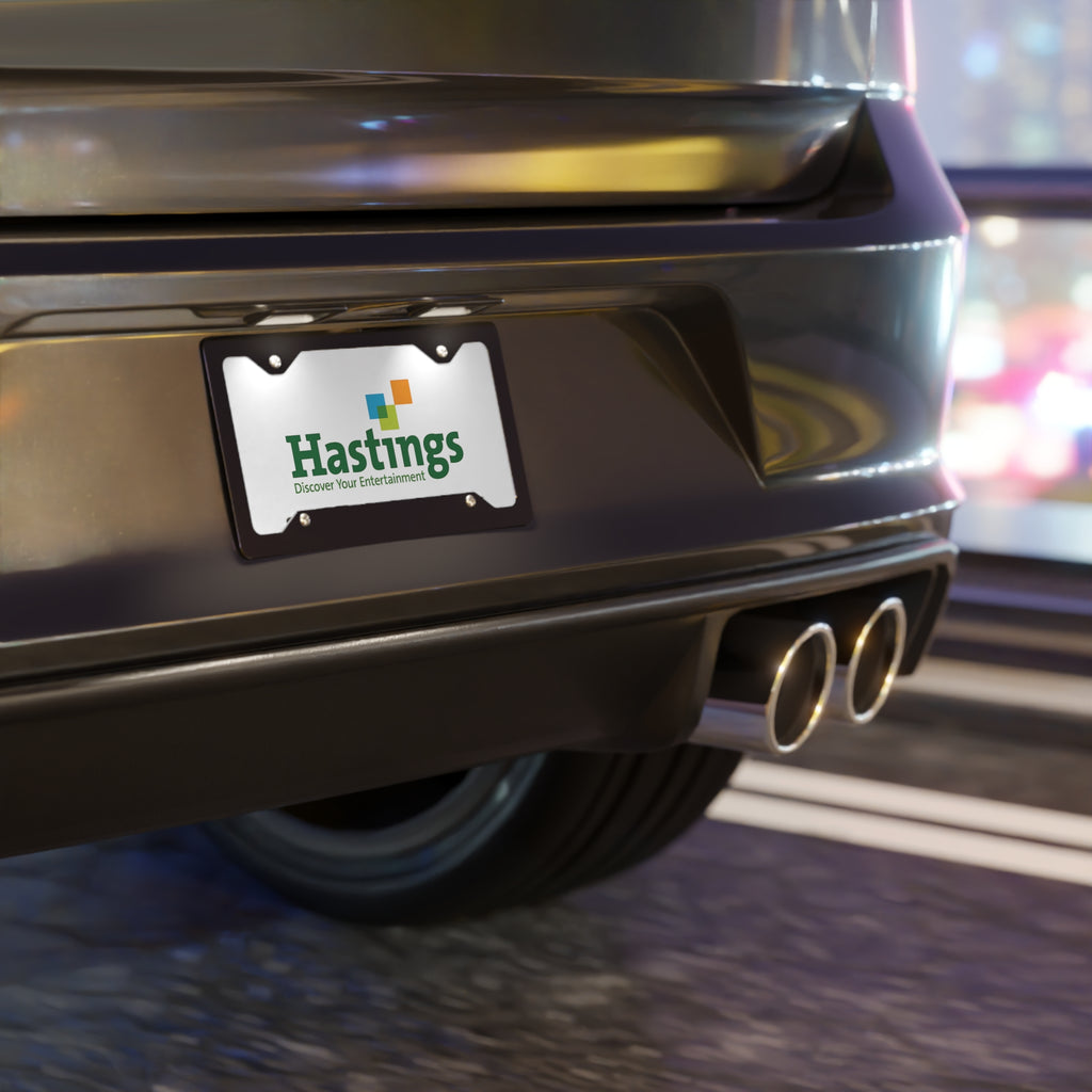 Hastings Entertainment Vanity License Plate