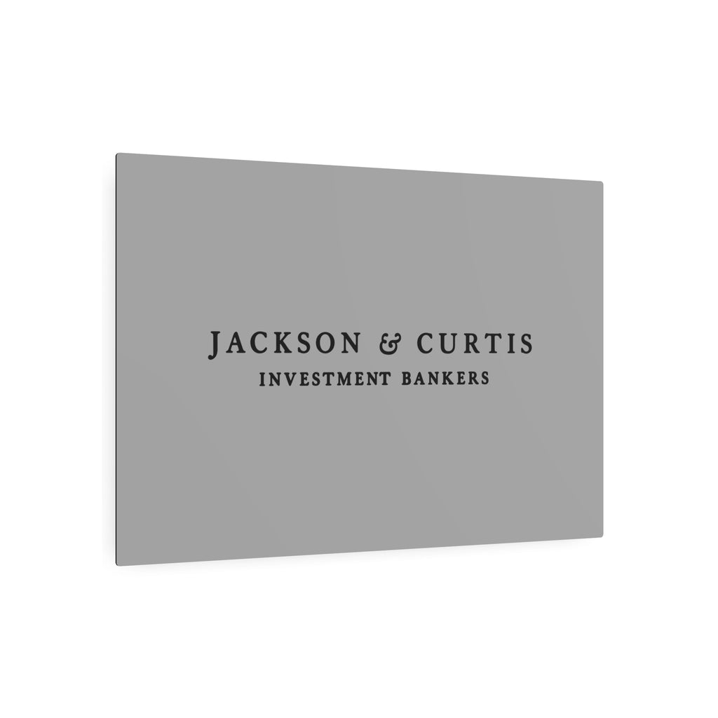 Jackson & Curtis Metal Sign