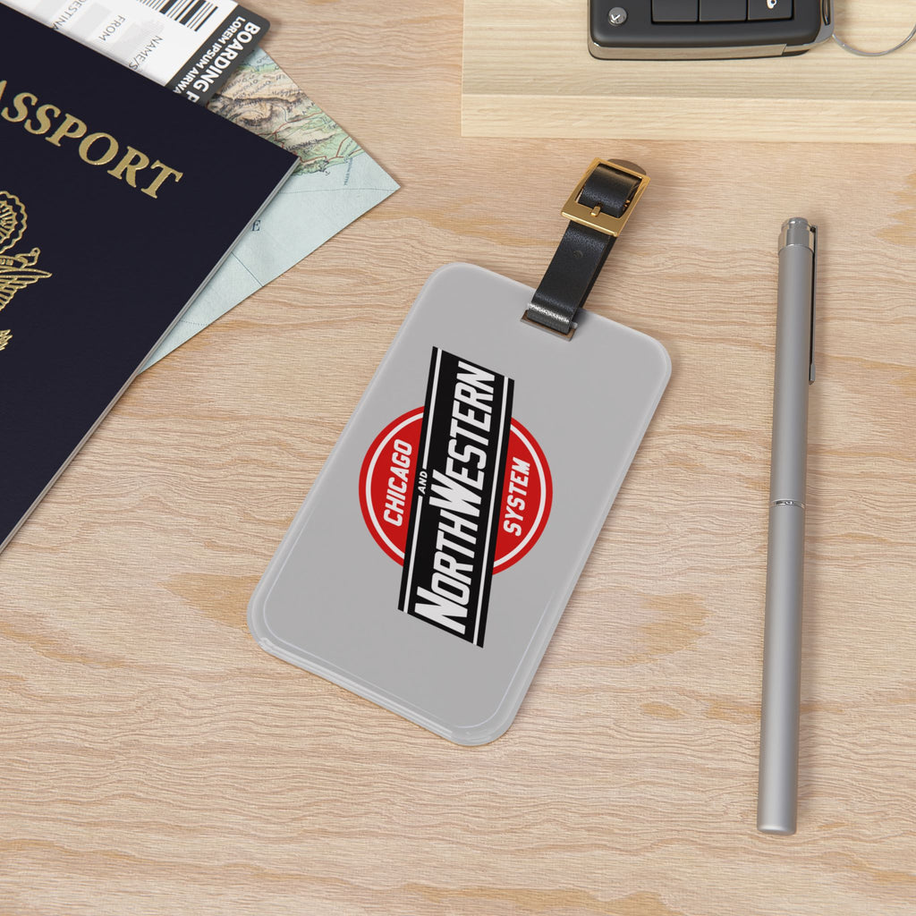 Chicago and North Western Railway Luggage Tag