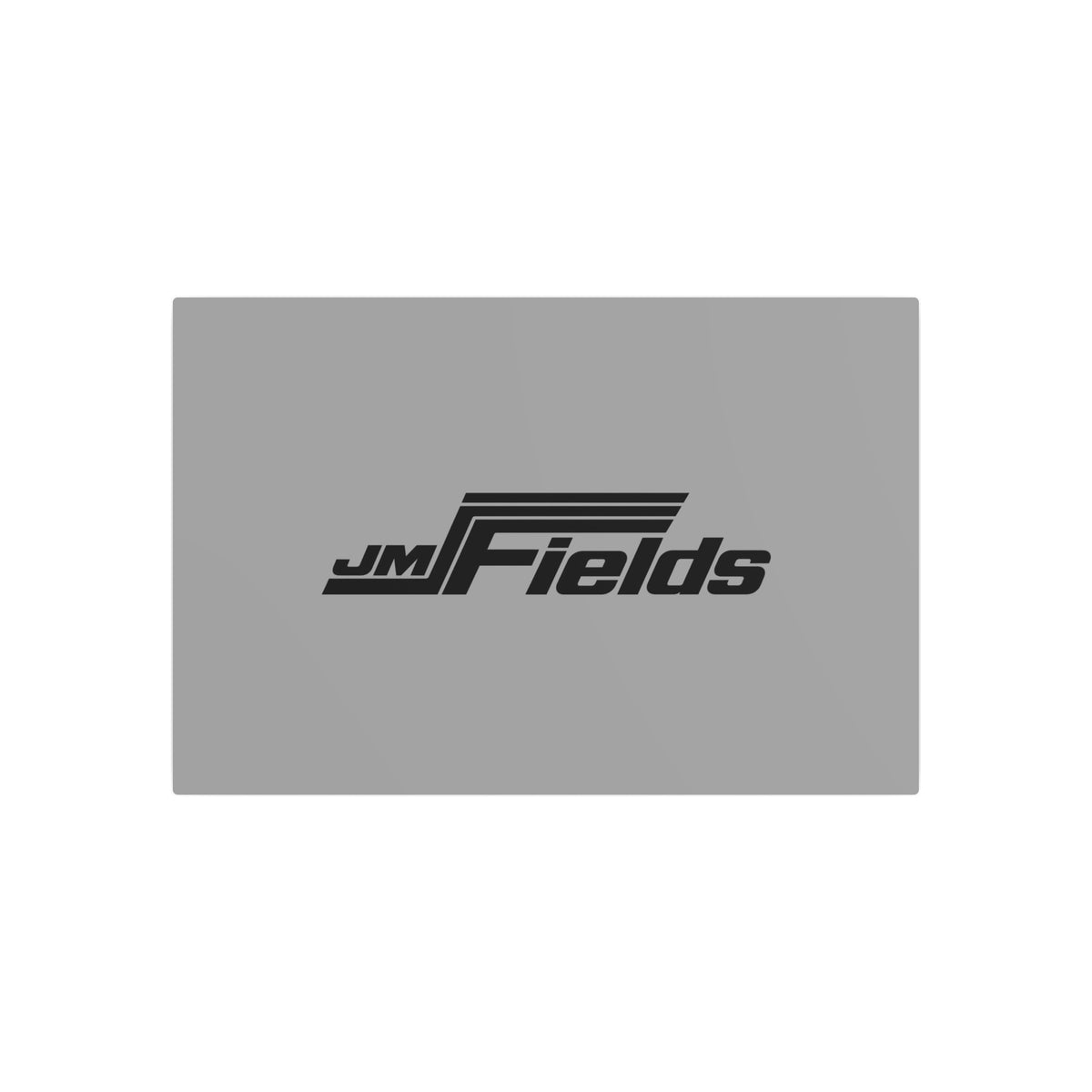 J.M. Fields Metal Sign