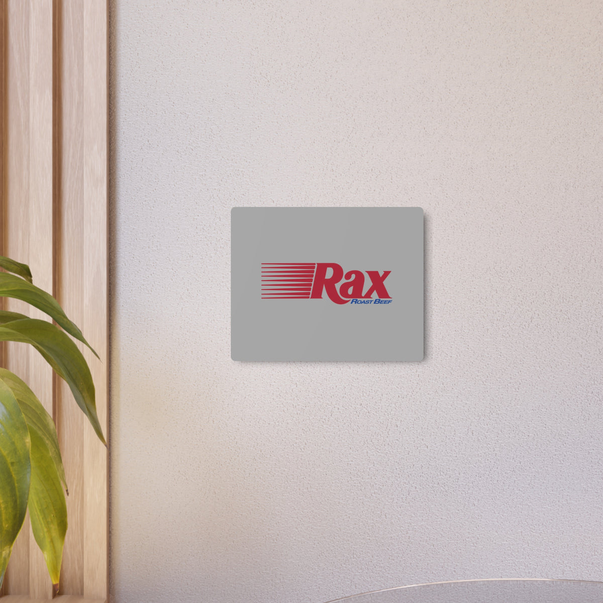 Rax Roast Beef Metal Sign