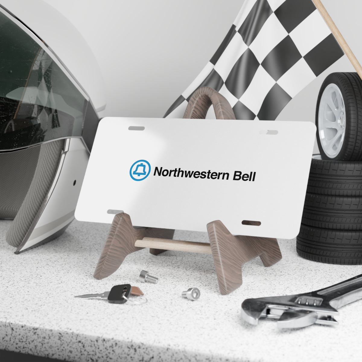 Northwestern Bell Vanity License Plate