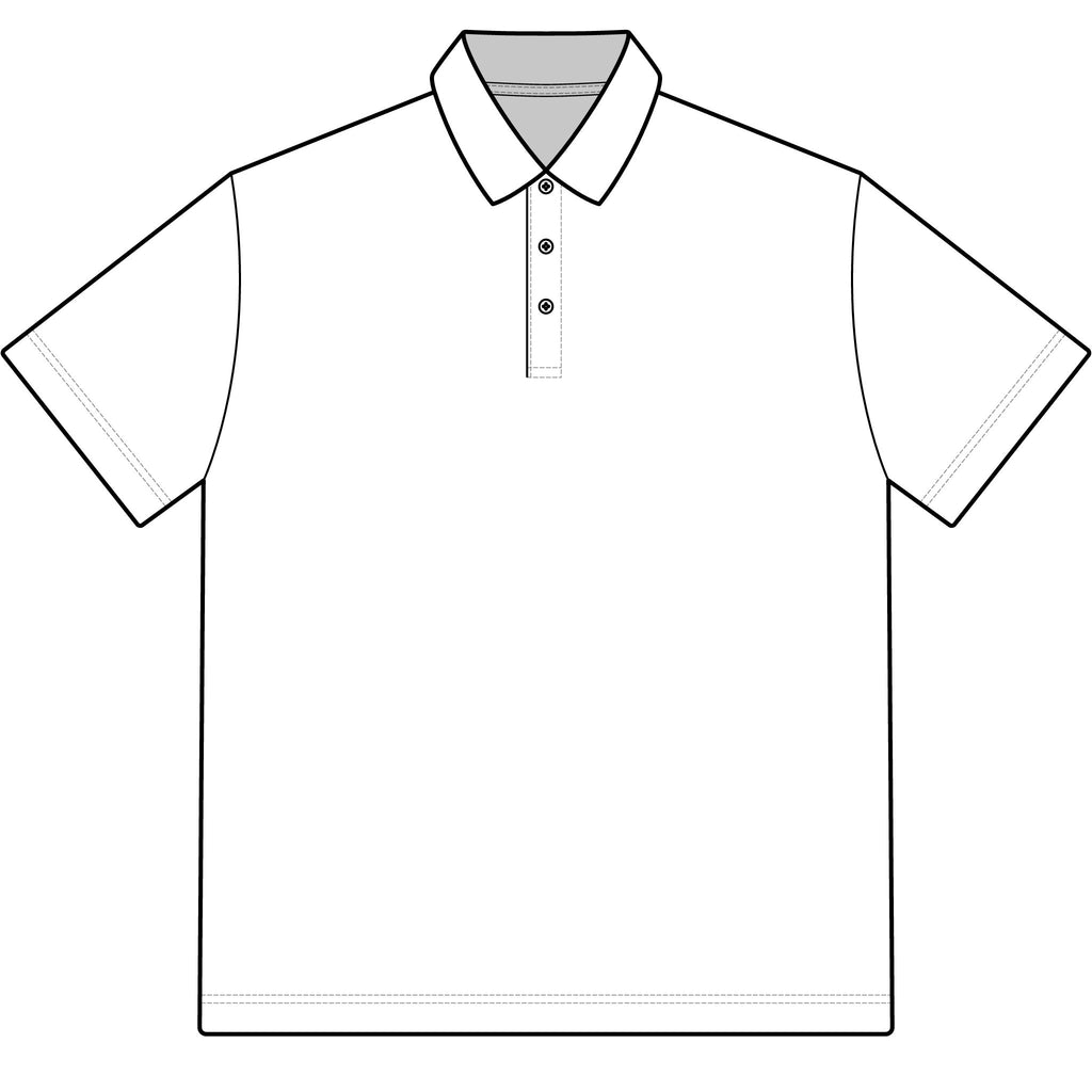 Geo Cotton Polo Shirt