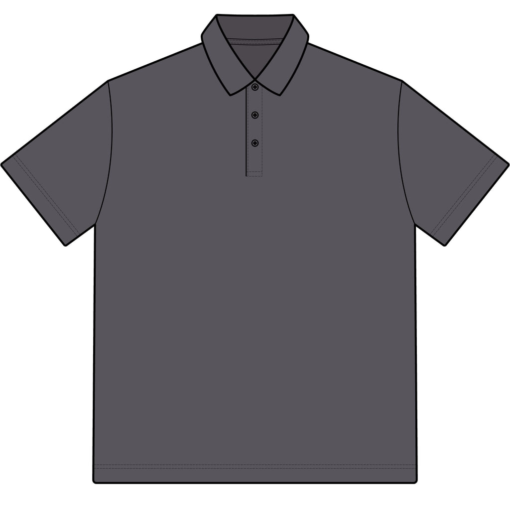 Geo Cotton Polo Shirt