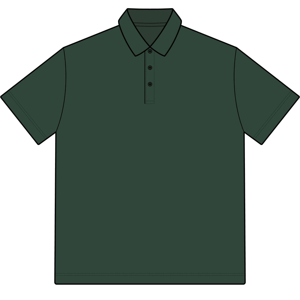 Geo Cotton Polo Shirt
